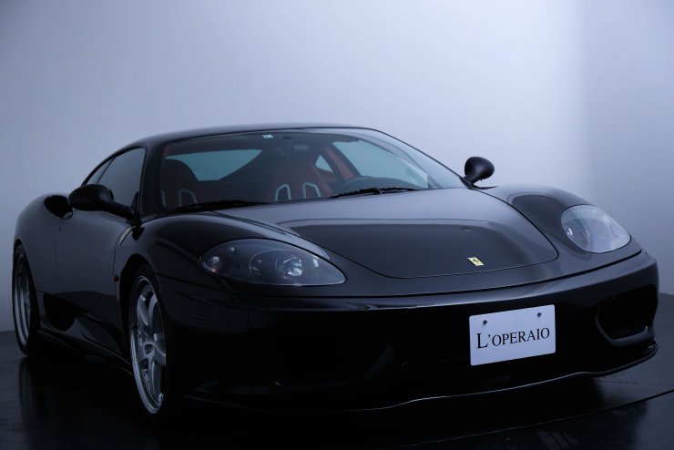 フェラーリ 360用 チタンフロント&サイドエアーインテークグリル6点