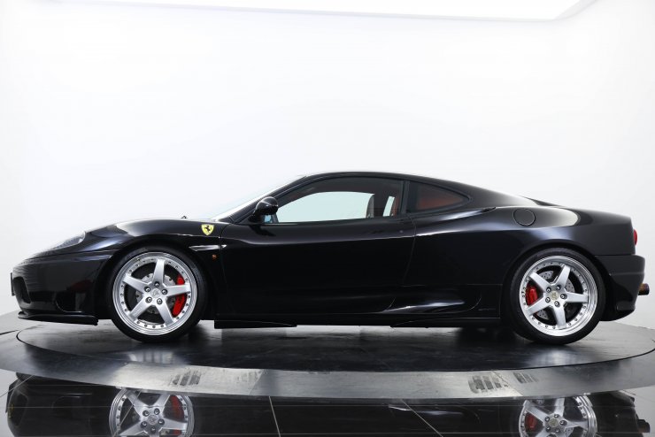 フェラーリ 360用 チタンフロント&サイドエアーインテークグリル