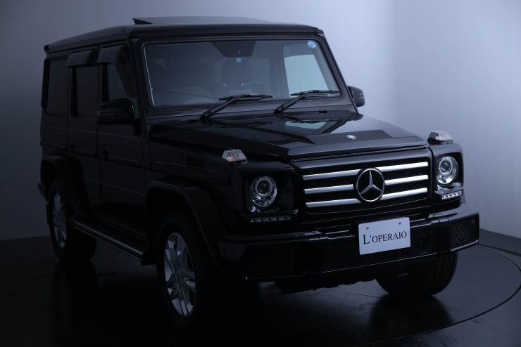 メルセデスベンツ Gクラスロング G350d LuxuryPKG 後期モデル ナビ変更