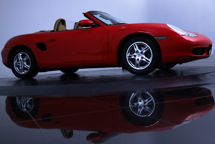 ポルシェ ボクスター 986Boxster 2.7 5速MT ベージュレザー