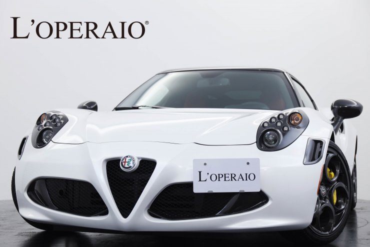 アルファロメオ 4C 107th Edition ワンオーナー Akrapovic製マフラー