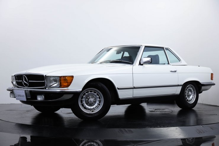 メルセデスベンツ SLクラス 280SL R107 走行2,000Km台 純正ハード