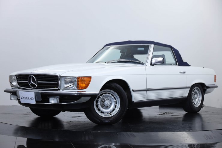メルセデスベンツ SLクラス 280SL R107 走行2,000Km台 純正ハード