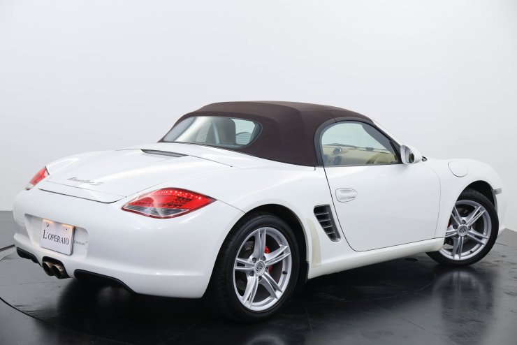 ポルシェ ボクスター 987 Boxster S PDK SportChrono-PKG ブラウン幌