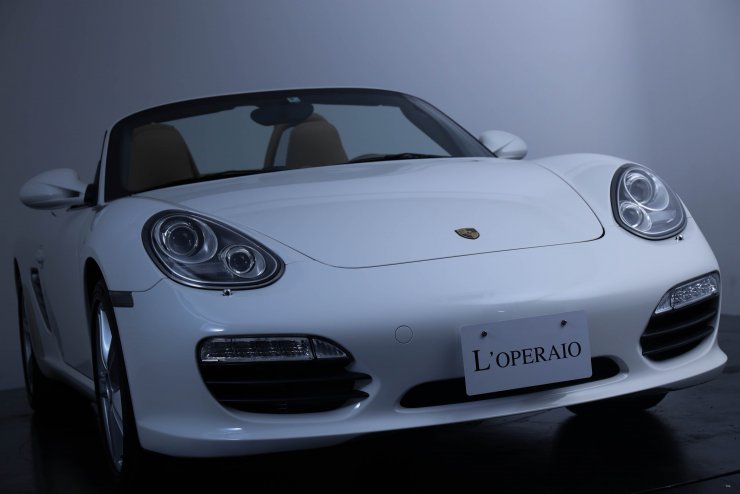 ポルシェ ボクスター 987 Boxster S PDK SportChrono-PKG ブラウン幌