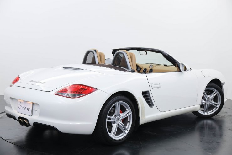 ポルシェ ボクスター 987 Boxster S PDK SportChrono-PKG ブラウン幌