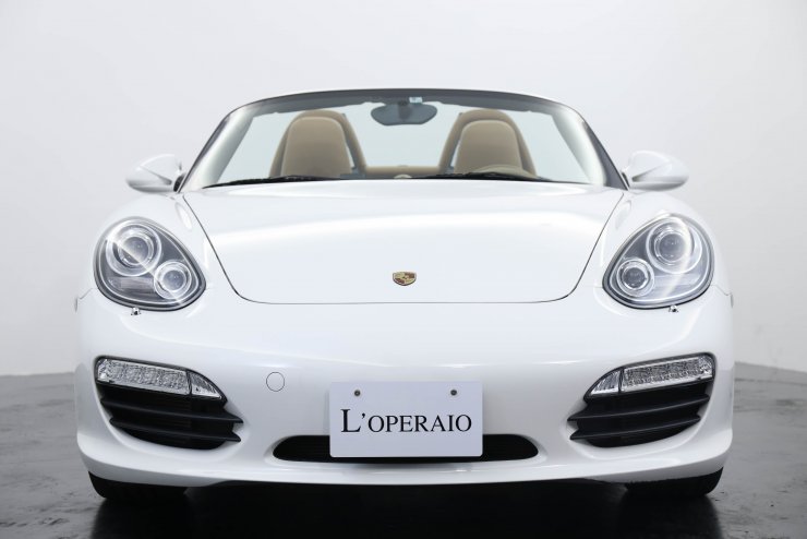 ポルシェ ボクスター 987 Boxster S PDK SportChrono-PKG ブラウン幌