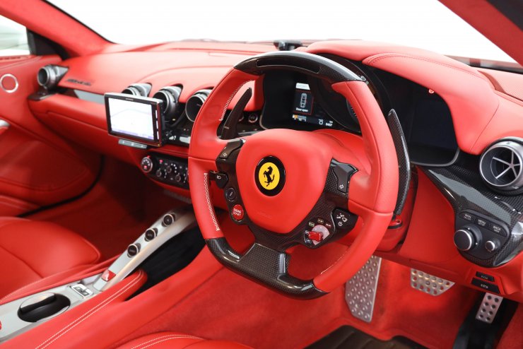 フェラーリ F12 berlinetta F1 希少右ハンドル 正規ディーラー車