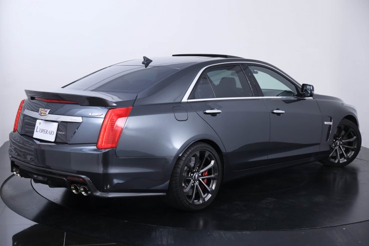 キャデラック CTS V Spec-B サンルーフ グレーレザー カーボン