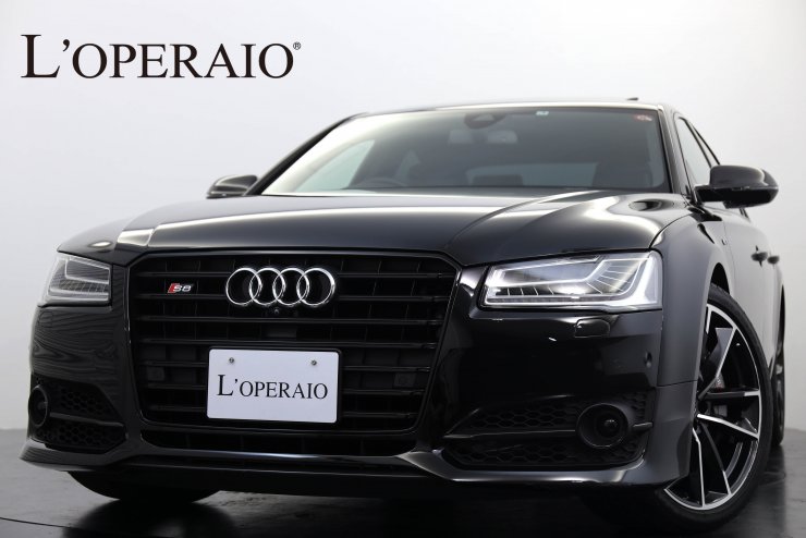 アウディ S8 plus 4.0 quattro 605psエンジン サンルーフ カーボン