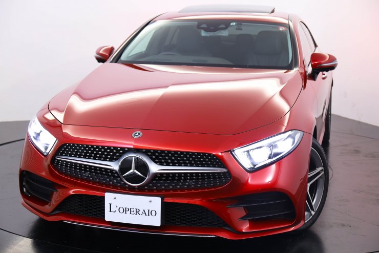 メルセデス・ベンツ CLS 赤 CLS発売1周年を記念した特別仕様車を期間限定で発売｜Mercedes