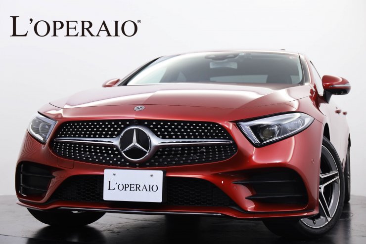 メルセデス・ベンツ CLS 赤 CLSクラス（メルセデス・ベンツ）CLS550（2015年4月