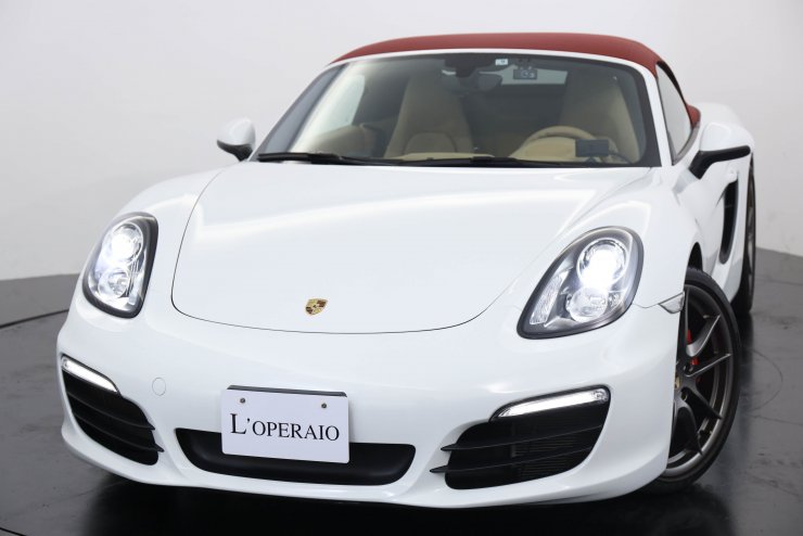 ポルシェ ボクスター 981 Boxster S PDK SportChrono-PKG ベージュ