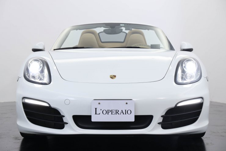 ポルシェ ボクスター 981 Boxster S PDK SportChrono-PKG ベージュ