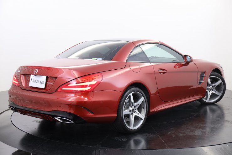 メルセデスベンツ SLクラス SL400 後期モデル 有償色(ヒヤシンスレッド