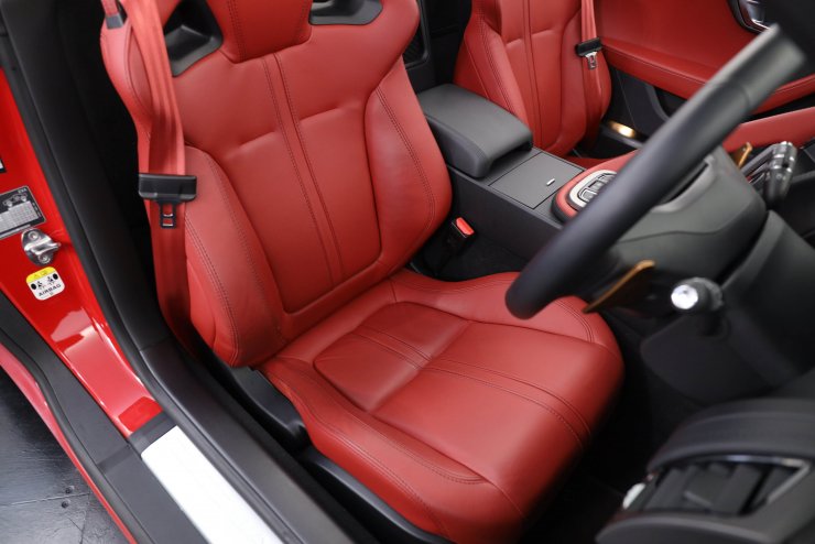 ジャガー Fタイプ F-type 3.0 Convertible レッドレザー 赤幌 スポーツ