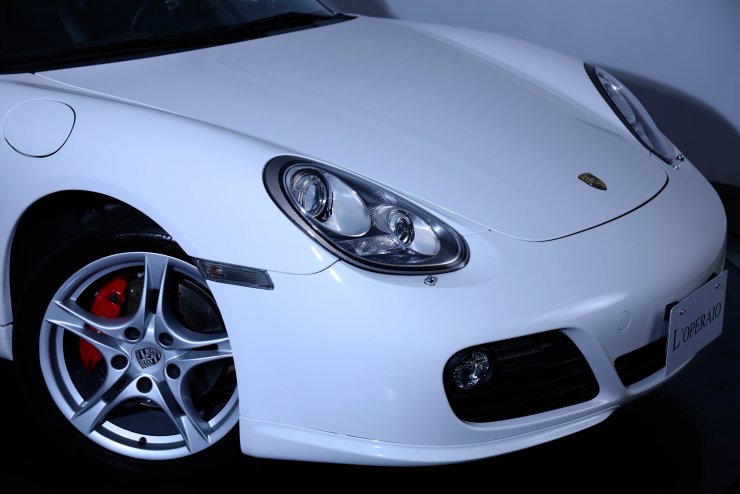 ポルシェ ケイマン 987 Cayman S PDK SportChrono-PKG ブラックレザー