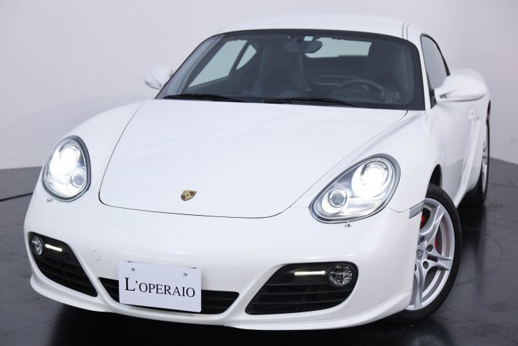 ポルシェ ケイマン 987 Cayman S PDK SportChrono-PKG ブラックレザー