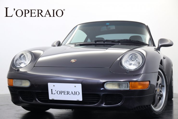 ポルシェ 911 Type993 キャンペーン特選車 Carrera S Tip S 正規ディーラー車 空冷最終モデル キセノンリトロニックヘッドライト スペシャルボディーカラー カラークレスト リアワイパー 純正17インチaw中古車