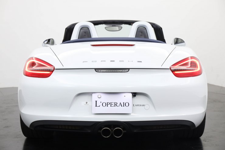 ポルシェ ボクスター 981 Boxster S PDK SportChrono-PKG クリーム