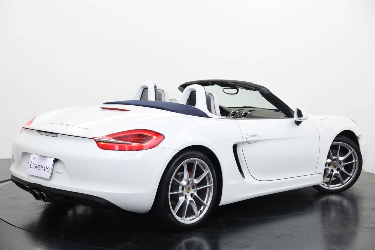 ポルシェ ボクスター 981 Boxster S PDK SportChrono-PKG クリーム
