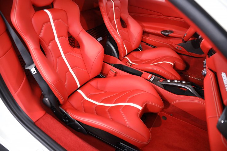 Ferrari 488GTB メーカーオプション純正カーボンパドル フェラーリ(純正) GENUINEカーボンファイバーF1レーシングパドル