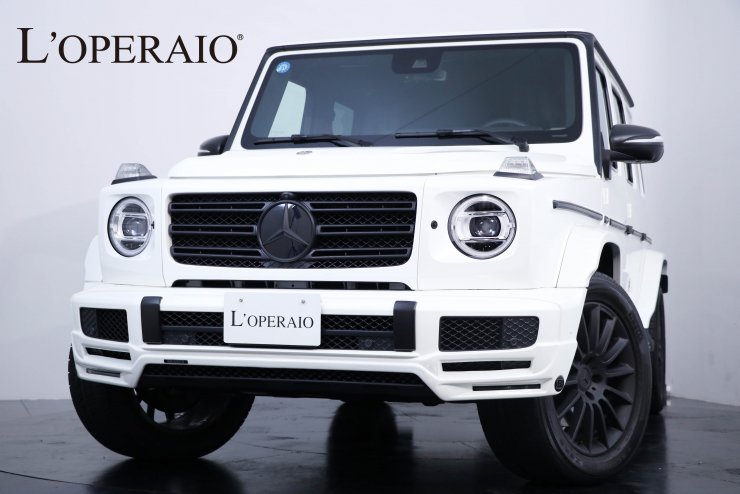 メルセデスベンツ Gクラスロング G550 AMG-Line 現行モデル 左 