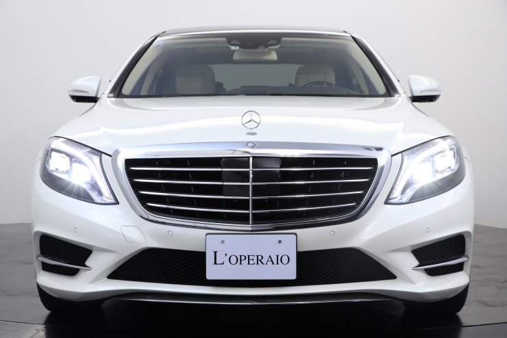 メルセデスベンツ Sクラス S550 Long AMG-Line ベージュレザー