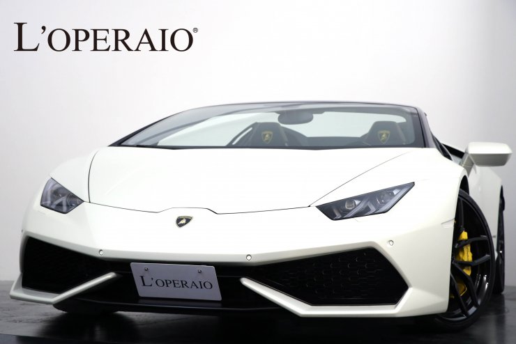 ランボルギーニ ウラカン Spyder LP610-4 1オーナー 正規ディーラー車