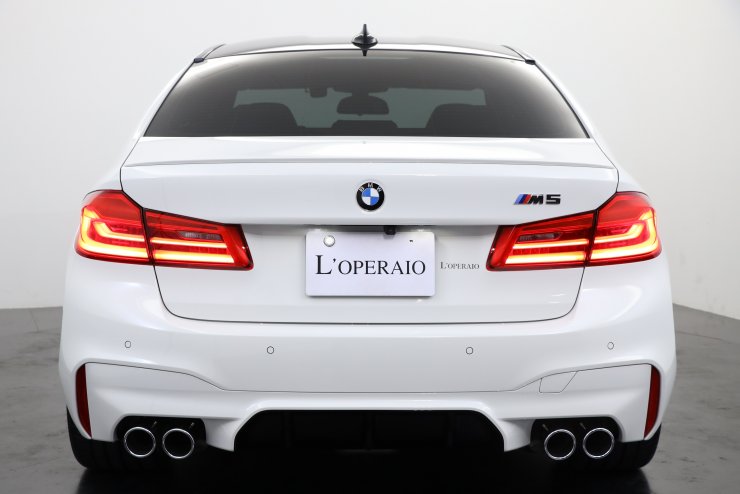 BMW M5 4.4L アルピンホワイト ハーマンカードンサウンド コンフォート