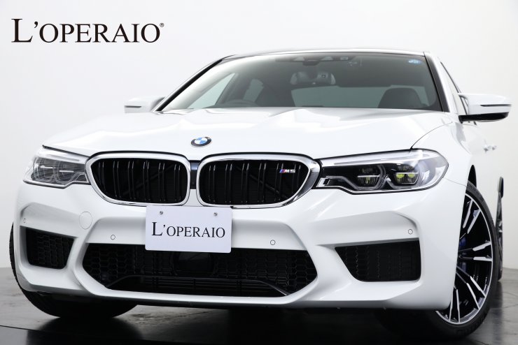 BMW M5 4.4L アルピンホワイト ハーマンカードンサウンド コンフォート