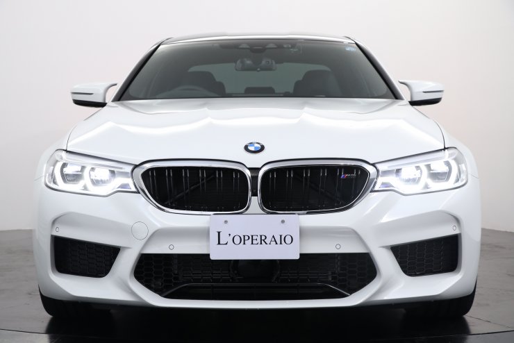 BMW M5 4.4L アルピンホワイト ハーマンカードンサウンド コンフォート