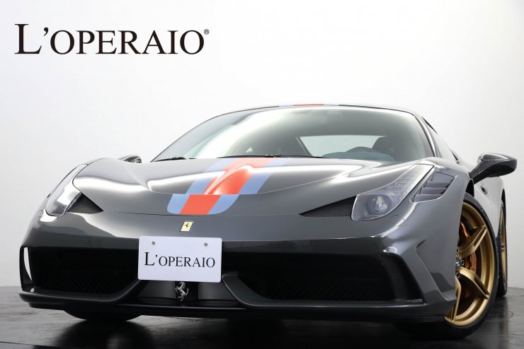 フェラーリ 458 458Speciale F1 DCT 正規ディーラー車 カーボン