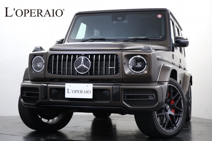 Amg Gクラスロング ゲレンデヴァーゲン G63l 1オーナー 希少右ハンドル Amgレザーエクスクルーシブpkg 現行モデル 有償外装色 デジーノマグノシリトンブラウン 特別オーダープログラム車両 カーボンインテリア パノラミックススライディングルーフ ブルメスターサウンド