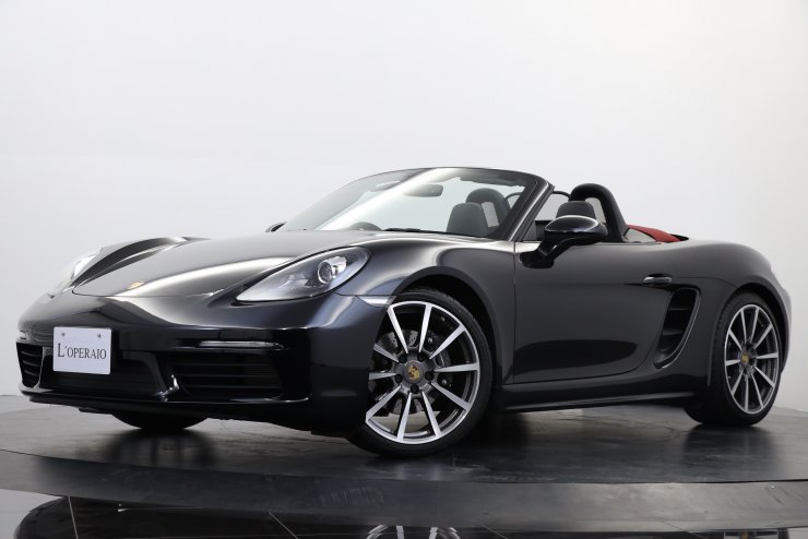 ポルシェ 718 Boxster PDK 赤幌 Sport-chronoPKG スポーツエキゾースト