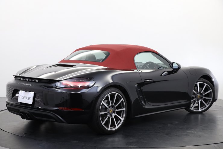 ポルシェ 718 Boxster PDK 赤幌 Sport-chronoPKG スポーツ