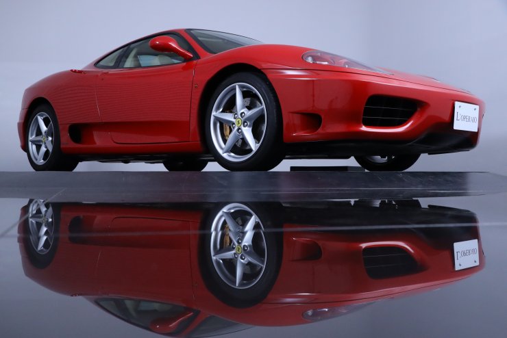 フェラーリ 360 モデナ F1 正規ディーラー車 社外マフラー カーボン