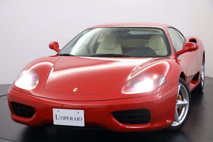 フェラーリ 360 モデナ F1 正規ディーラー車 社外マフラー カーボン