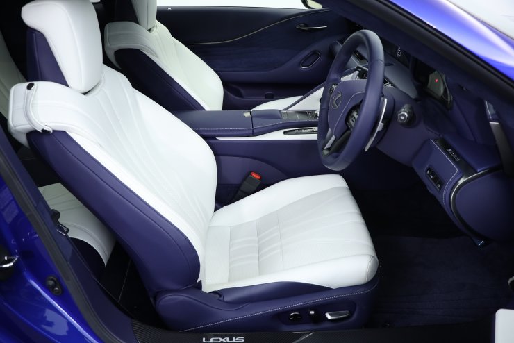 レクサス LC 500 Structural Blue 特別仕様車 クリームレザー