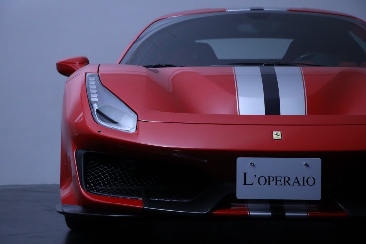 フェラーリ 488 Pista F1 DCT 正規ディーラー車 ワンオーナー 走行約