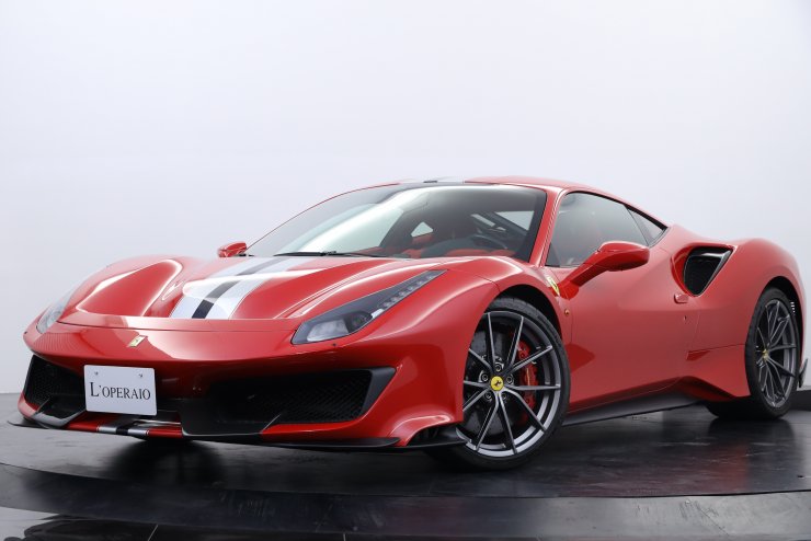 フェラーリ 488 Pista F1 DCT 正規ディーラー車 ワンオーナー 走行約