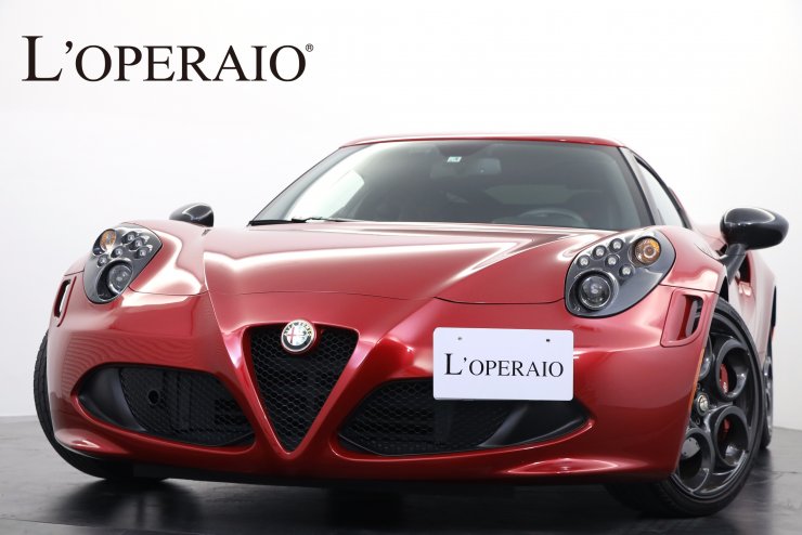 アルファロメオ 4C Launch Edition 1オーナー アジア200台限定（日本
