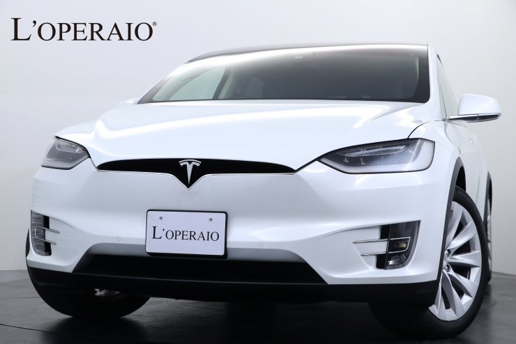 テスラ モデルx 100d 7シートインテリア エンハンスオートパイロット 有償色 自動フロントドア ファルコンウィングドア ハイビームアシスト 360 カメラ オートパーキング機能 純正17インチタッチスクリーンナビ 純正インチaw 車検r02年7月迄 中古車