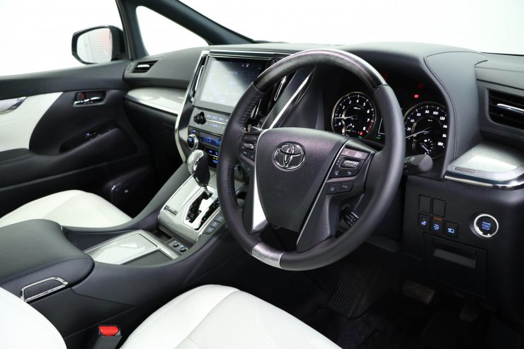 トヨタ アルファード Executive Lounge S 3.5 2WD ホワイトレザー 