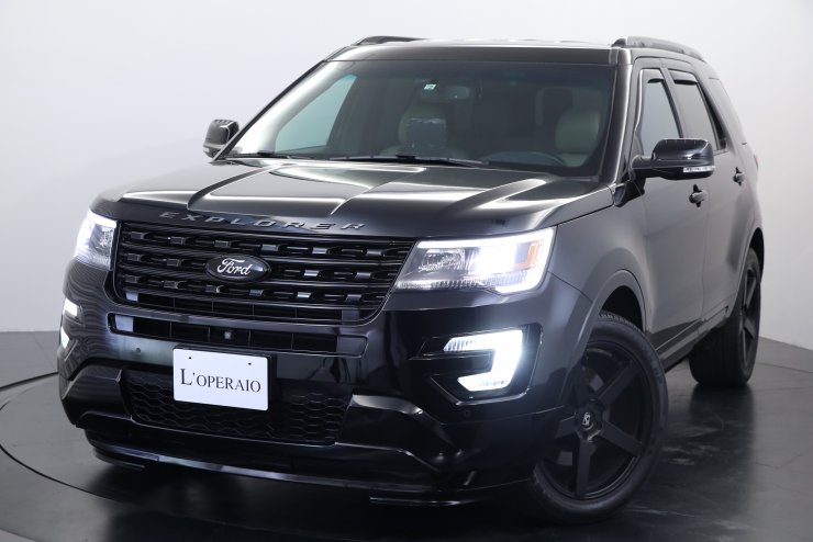 フォード エクスプローラー XLT Ecoboost 社外kirinavi製タッチ