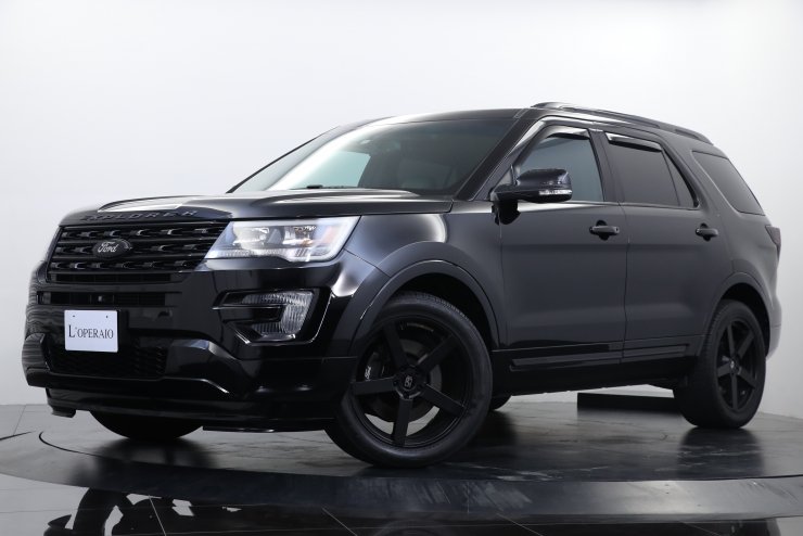 フォード エクスプローラー XLT Ecoboost 社外kirinavi製タッチ
