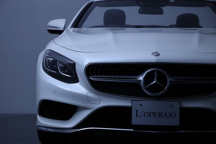 メルセデスベンツ Sクラス S550 Cabriolet AMGライン 360°モニター