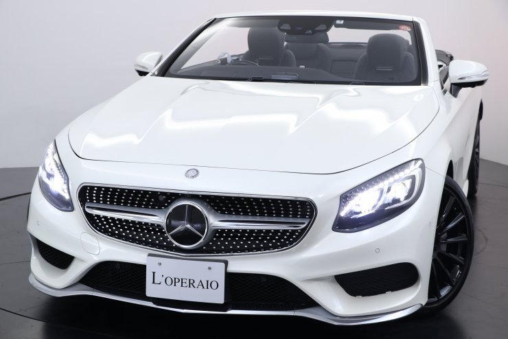 メルセデスベンツ Sクラス S550 Cabriolet AMGライン 360°モニター 