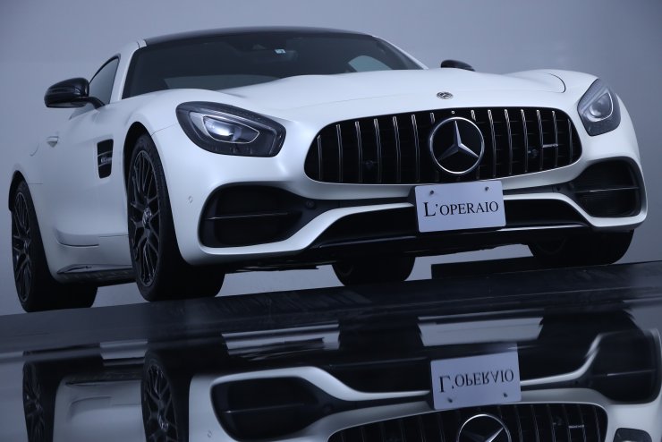 ⑫★ R50822　メルセデス ベンツ　純正　AMG　スマートキー　キーレス　3ボタン　鍵 ★ メルセデス・ベンツ SL AMG 専用カラー ＧＴ MP202502(25年04月-25年09月