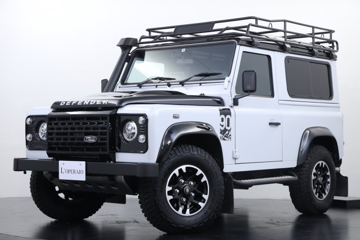 ランドローバー ディフェンダー 90アドベンチャーED 希少右ハンドル